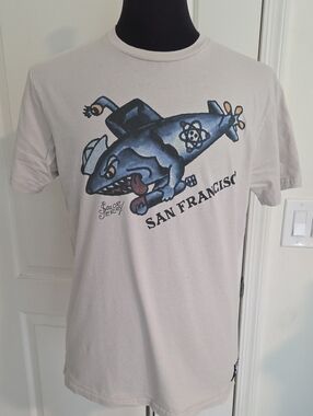 Men's Short Sleeve San Francisco Graphic Tee - Beige